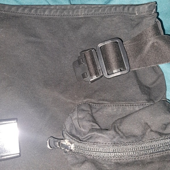 Helmut Lang Black Utility Cargo Mini Skirt Buckle Wrap Techwear NWT 2 - Picture 13 of 15